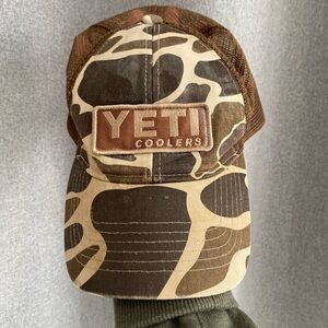 YETI Brown Camo Hat